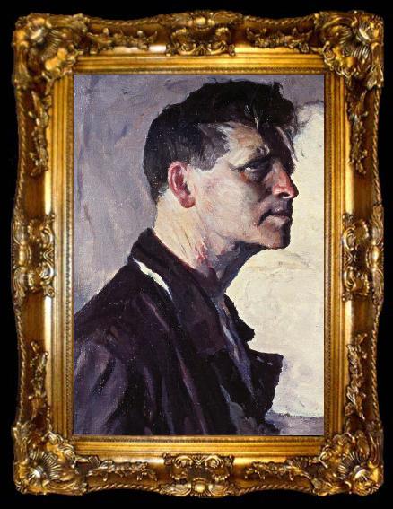framed  Nesterov Nikolai Stepanovich Portrait, ta009-2